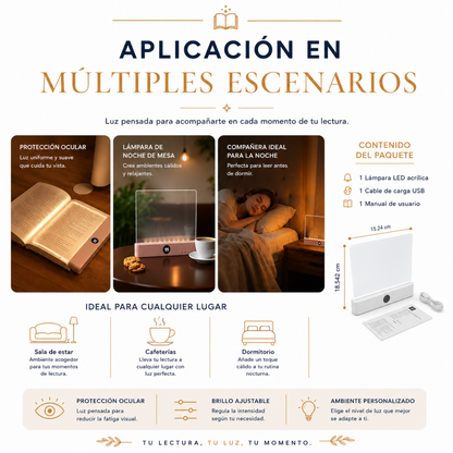 Lámpara de Lectura LED Recargable